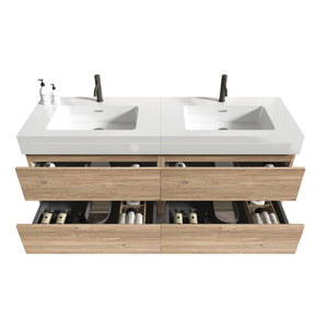 Grace 60" Bathroom Vanity with Double Drawers