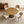 Round Wooden Dining Table + 4 Chairs Set