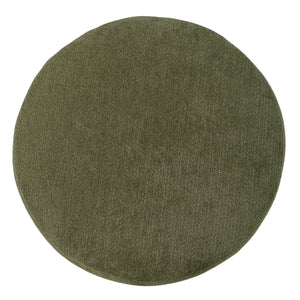 Green Pet Friendly Ottoman with Removable Pet Cushion and Hidden Pet Nook