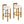 Elise Indoor Wooden Low Back Barstool