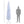 8ft Pencil Artificial Christmas Tree