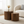 Nesting Coffee Table Set of 2, Modern Round Coffee Tables with Non-Slip Feet