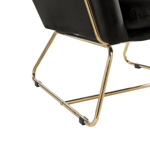 Keira - Accent Chair With Metal Base