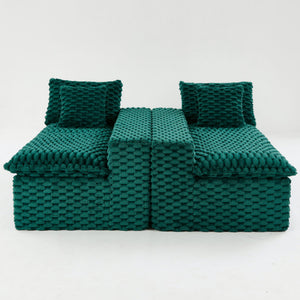 Multifunctional Sofa, Side-By-Side Or Facing Each Other
