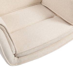 Criss Cross Swivel Desk Chair With Adjustable Armrests & Wheels For Home Office