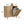 Sloping Laundry Basket With Removable Inner Bin, Concealed Storage Cabinet For Bathroom - Oak