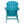 Leisure Classics UV Protected Indoor Outdoor Adirondack Patio Chair, Turquoise