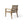 Outdoor Wicker and Acacia Wood Club Chairs - Set of 2