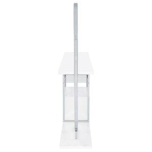 Casey - 2 Door Home Bar Storage Bar With Customizable Lighting - White