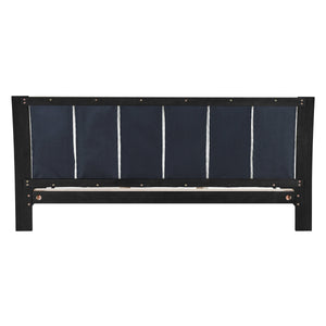 King Size Bed Frame Black and White