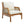 Acacia Wood Patio Furniture Club Chair with Outdoor Wicker