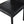 Furniture 5 Piece Metal Dinette Set with Faux Marble Top - Black