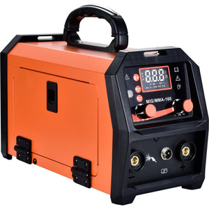 MMA MIG 160A Welder, 4 in 1 Portable Inverter Welding Machine
