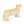 MGO Dog Bench, Outdoor Light Brown, No Assembly Required