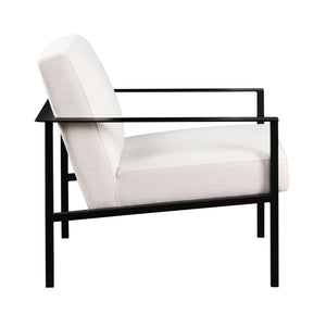 Millie - Stationary Accent Chair - Off White