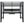 Ranier - Full Workstation Loft Bed, Full Length Desk, Safety Rails And Storage Shelves - Black