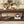 Vibe Haus Farmhouse Wooden Coffee Table