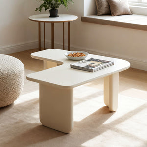 L-Shape Coffee Table For Living Room