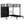 Full XL Over Twin Metal Bunk Bed with Folding Desk and Closet