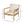 Outdoor Acacia Wood Armchair, Set of 2, Patio Club Chair with Cushions, Light Teak