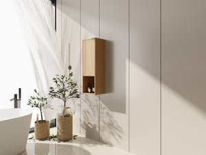 12 Inch Small Wall-Mounted Side Cabinet