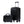 14' & 20' ABS Spinner Wheel Luggage Set with Cosmetic Case