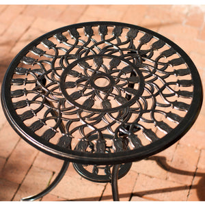 Nassau Cast 3 Piece Bistro Set