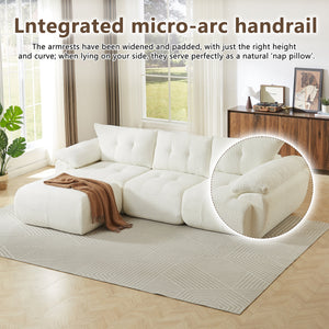 115'' Large Modern 3-Seater Sofa