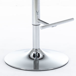 Swivel Adjustable Height Barstools Set of 2
