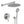 Wall Mounted Shower Set With High Pressure 10