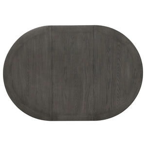 Ingall - 5 Piece Set With Storage Table And Upholstered Chairs - Medium Gray