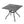 Enchantia Outdoor Square Dining Table with Weave Tabletop and Flared Legs - Copper