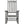 Wooden Oversized Porch Rocker Chair With Wide Seat and Tall Backrest