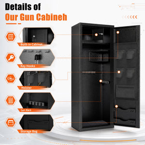 Biometric Large Gun Safe with Fingerprint Password Lock