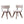 Modern Upholstered Dining Chairs with Curved Back