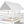 House Bunk Bed With Trundle, Storage Staircase, Roof And Window Design