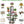 7 Tier Corner Plant Shelf With High Low Design For Living Room