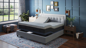 Bt3000 - Flex Head Adjustable Bed Base With Head And Foot Position Adjustment