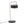 Puck Contemporary Table Lamp in Nickel and Black Metal