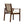 Outdoor Dining Chair Set with Acacia Wood & Wicker Rattan