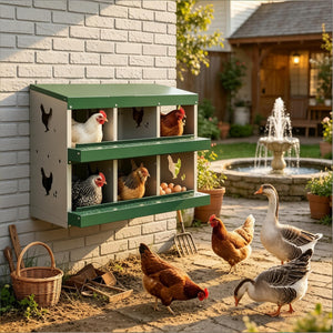 Outdoor Egg Laying Boxes, Metal Nesting Boxes, Chicken Nesting Boxes