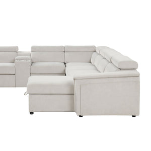 Harvey - Power Recliner Sleeper Sectional