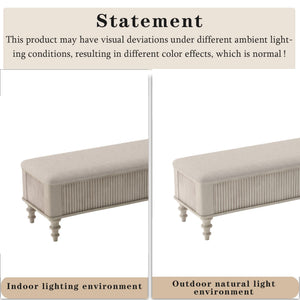 Multi Functional Storage Ottoman Bench