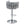 360 Degree Swivel Bar Stools Adjustable Counter Height Bar Chairs With Woven Back & Footrest, Silver Chromed Bar Stools For Kitchen Island (Set of 2) - Gray