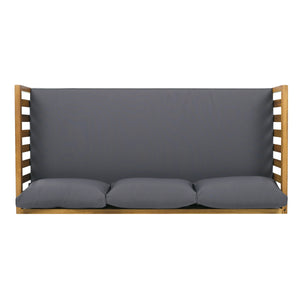 Claremont 3 Seater Daybed (Dark Gray)