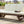 TOPMAX Outdoor Adjustable Patio Wooden Daybed Sofa Chaise Lounge