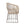 Outdoor 7-Piece Dining Set - Rectangular Teak Wood Table + 6 Wicker Chairs with Cushions