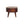 Solid Wood Mini Chestnut Wave Coffee Table