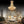 24-Inch Gold Crystal Chandelier, 12-Light French Empire Style Ceiling Light
