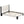 Boucle Queen Bed Frame With Square-Stitched Headboard